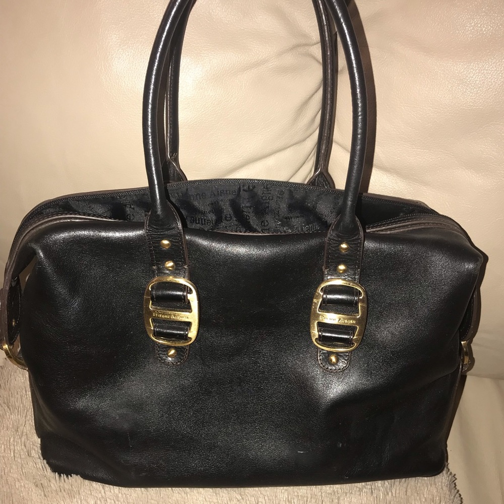 Beautiful Black Etienne Aigner Doctor Bag